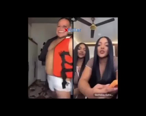 Urias Lobo se mete algo por el culo Gemelas Estrada  estan en vivo